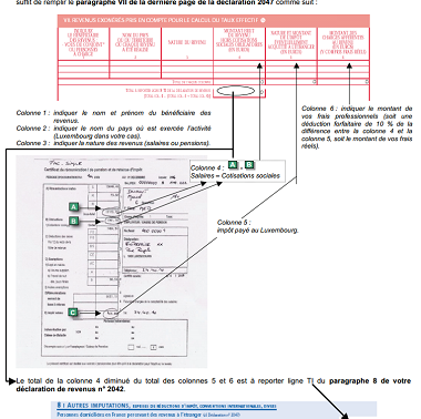 Ma dclaration dimpts Luxembourg - Mode d'emploi OGBL